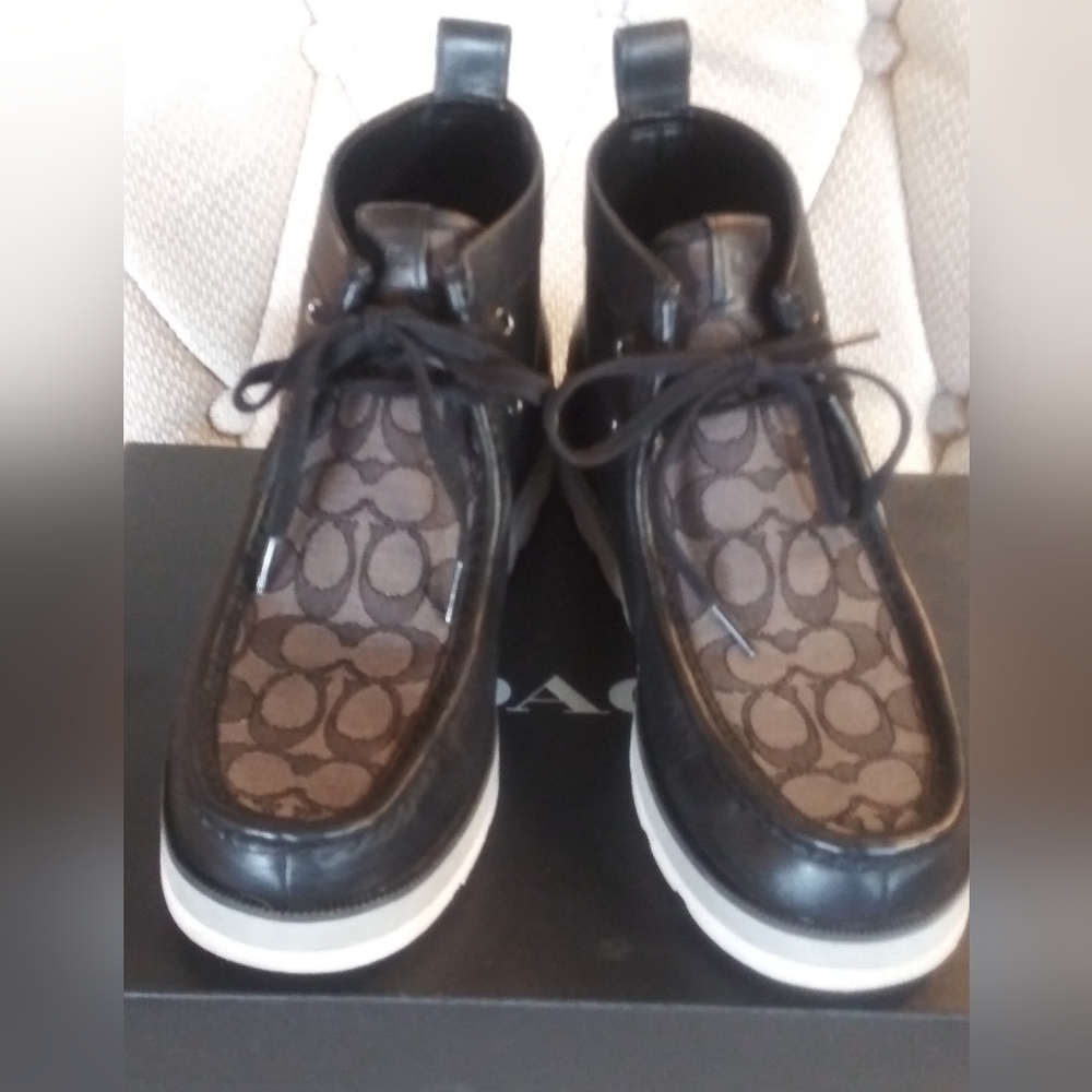 Coach mens chukka boots